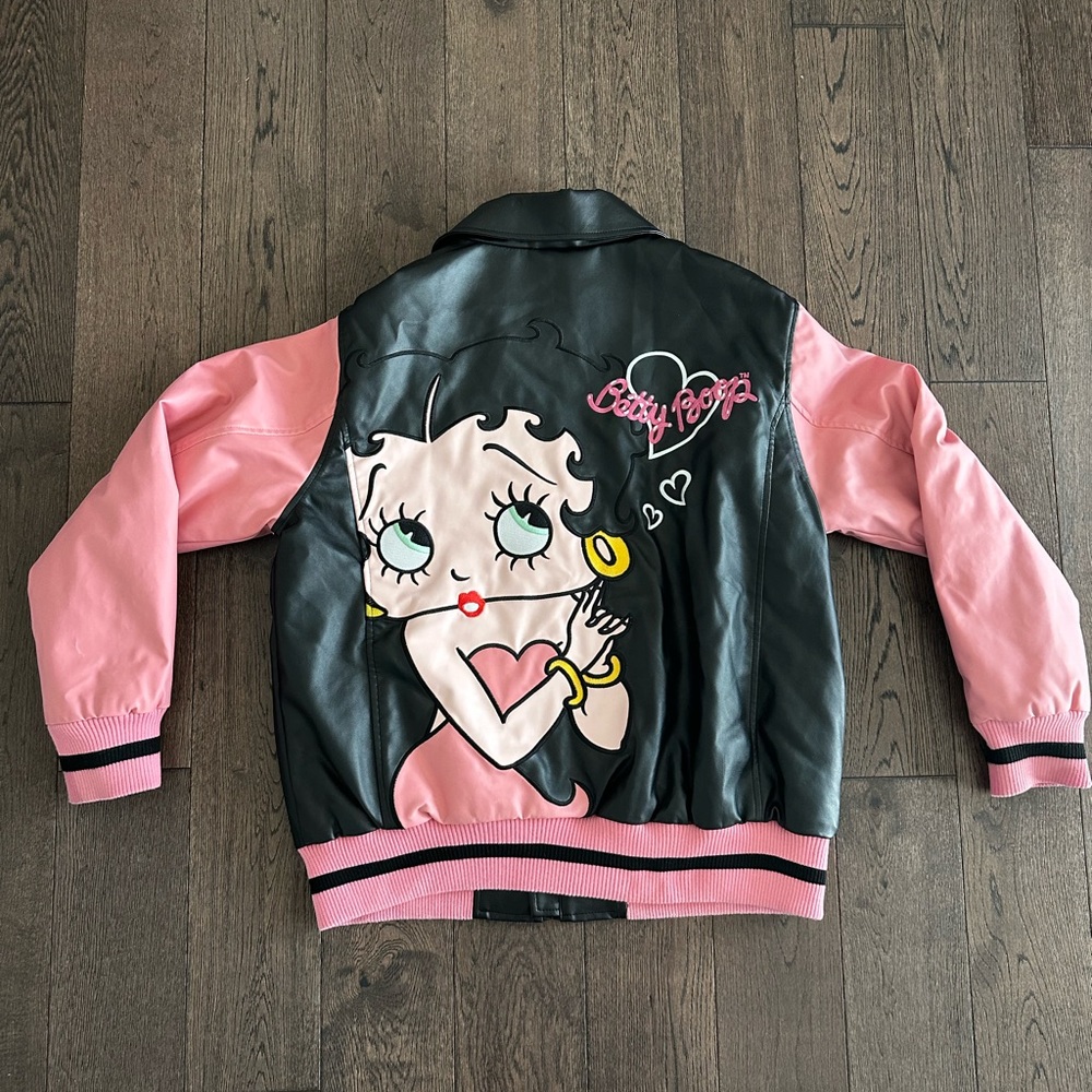 Betty Boop Pink and Black Jacket